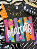 BEARCATS NEON RAINBOW STARS TEE
