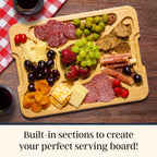 Flip, Serve & Store™ Charcuterie Board with Locking Lid