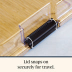 Flip, Serve & Store™ Charcuterie Board with Locking Lid