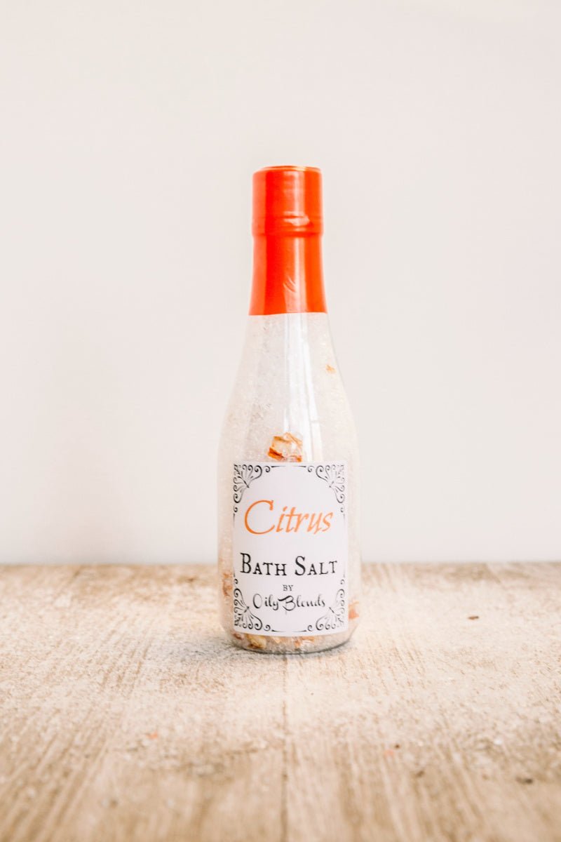 Essential Oil and Herb Bath Salts - Oily BlendsEssential Oil and Herb Bath Salts