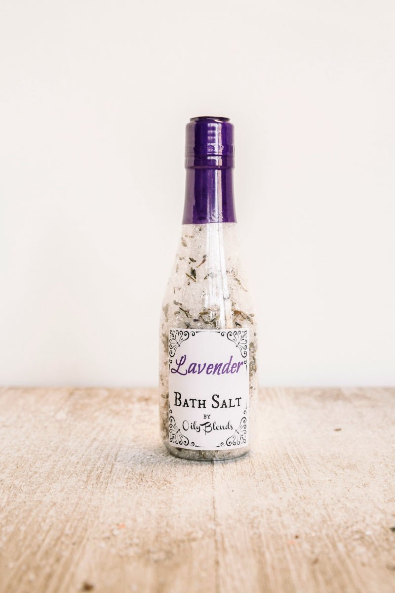 Essential Oil and Herb Bath Salts - Oily BlendsEssential Oil and Herb Bath Salts