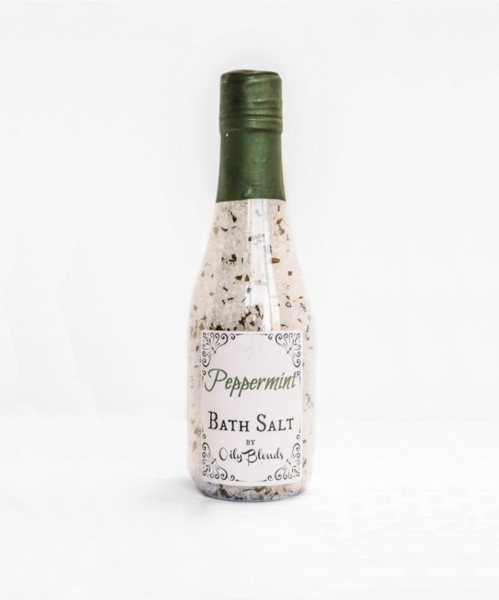 Essential Oil and Herb Bath Salts - Oily BlendsEssential Oil and Herb Bath Salts