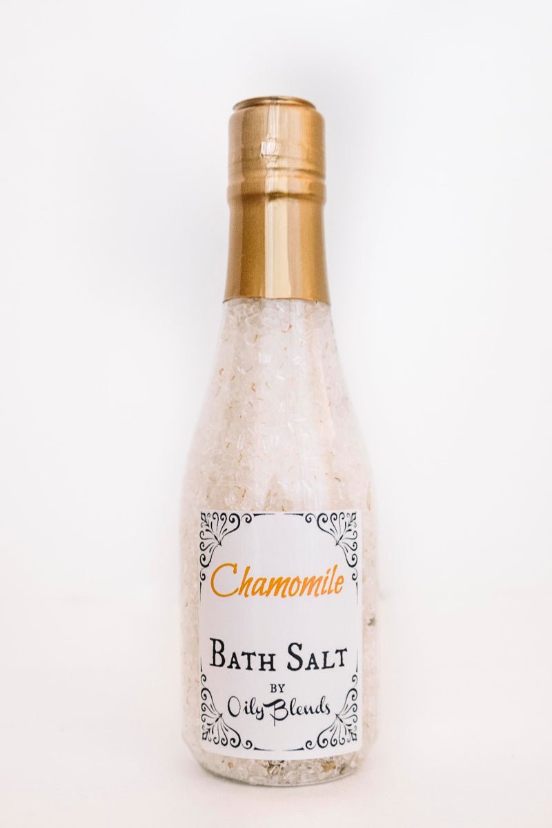 Essential Oil and Herb Bath Salts - Oily BlendsEssential Oil and Herb Bath Salts