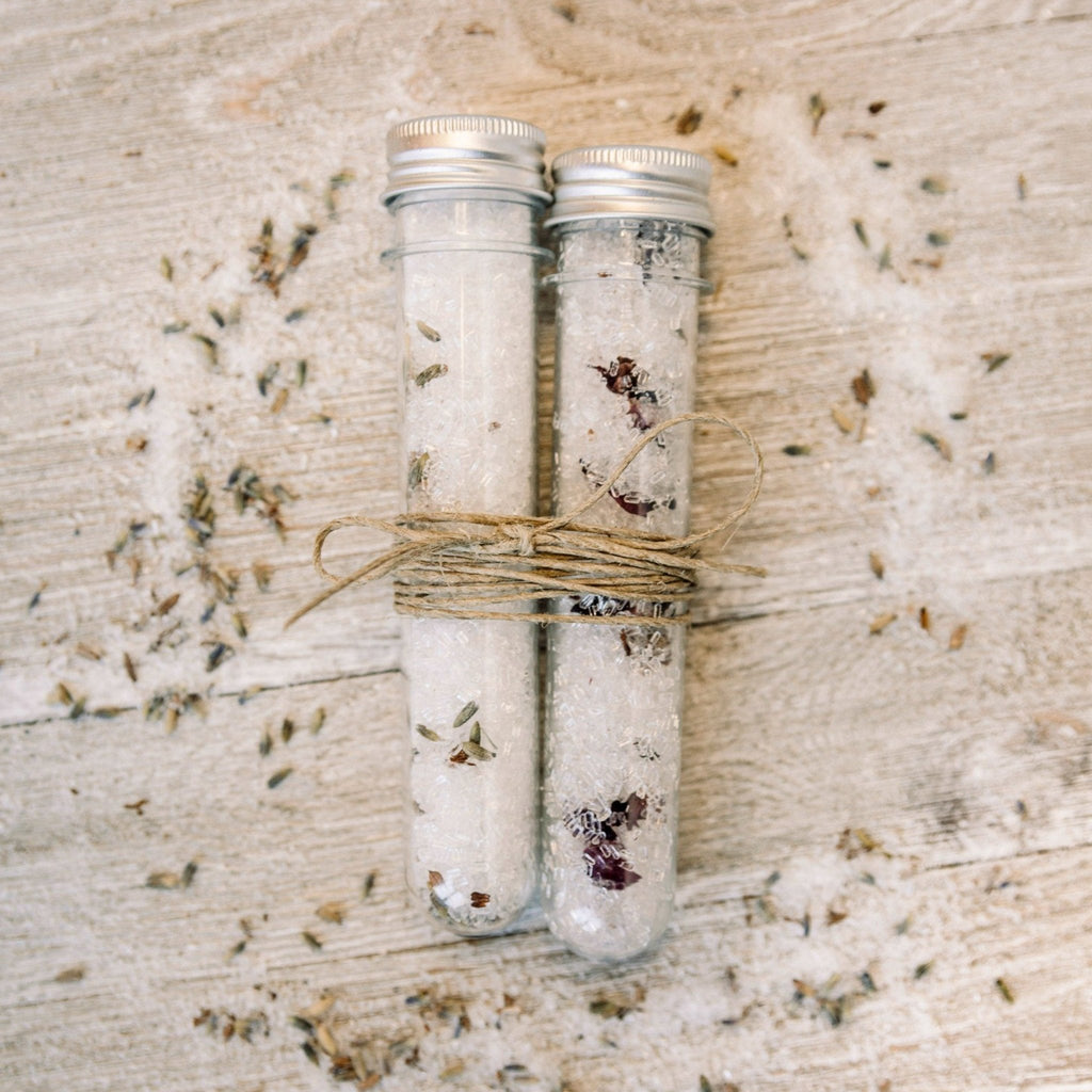 Essential Oil Bath Salt Vial - Oily BlendsEssential Oil Bath Salt Vial