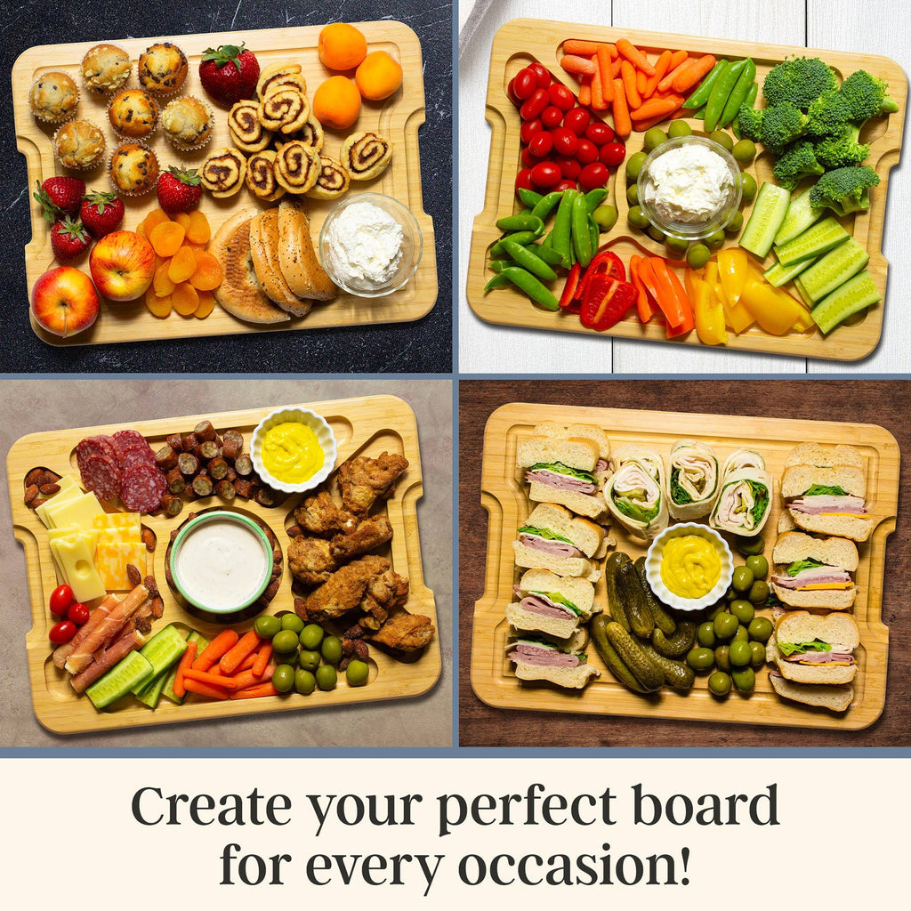 Flip, Serve & Store™ Charcuterie Board with Locking Lid