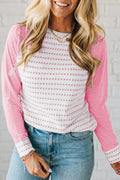 Stripe Raglan Top
