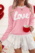 Love Graphic Sweater