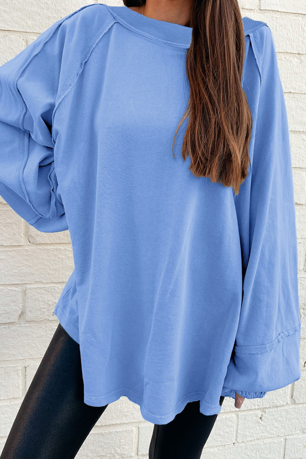 Raw Seam Sweater