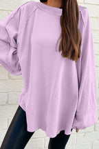 Raw Seam Sweater