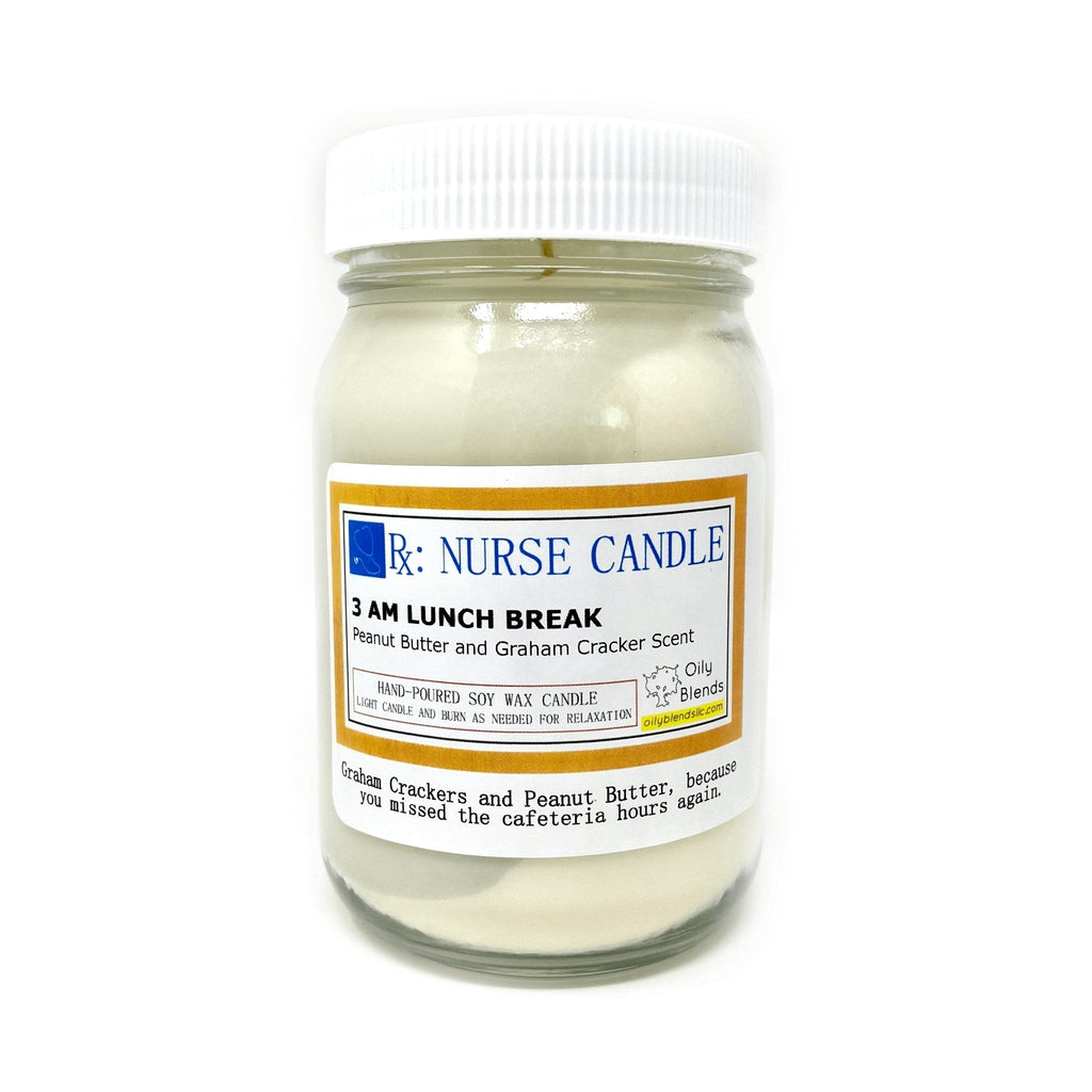 Jumbo Nurse Candles - 100 Hour Burn Time Soy Wax Candles - Oily BlendsJumbo Nurse Candles - 100 Hour Burn Time Soy Wax Candles