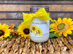 Jumbo Sunflower - 100 Hour Burn Time Soy Wax Candles and 3 oz wax melt - Oily BlendsJumbo Sunflower - 100 Hour Burn Time Soy Wax Candles and 3 oz wax melt