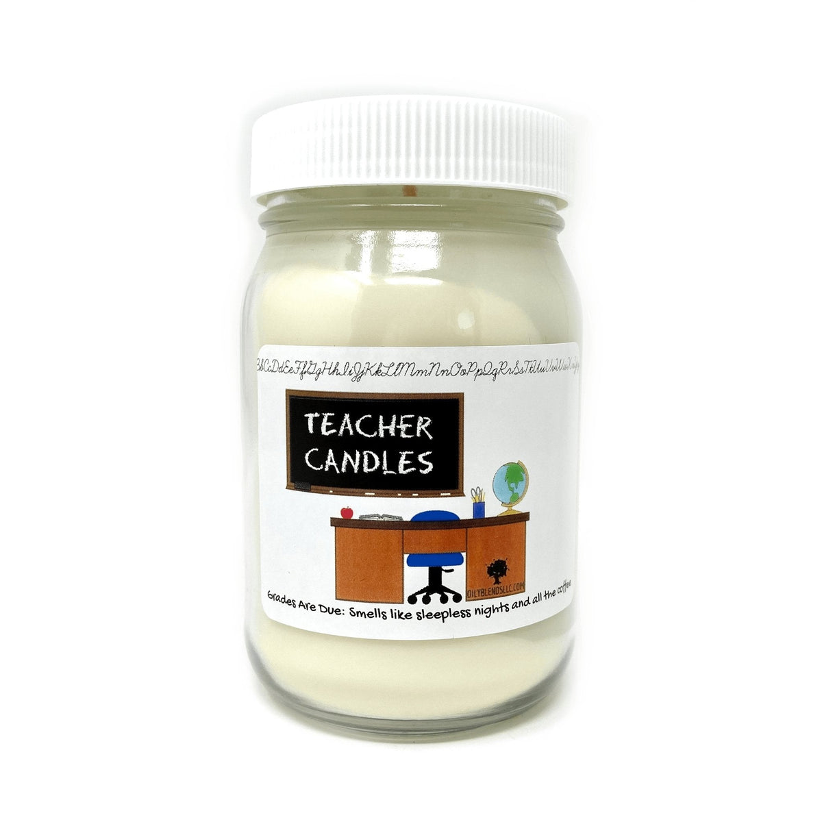 Jumbo Teacher Candles - 100 Hour Burn Time Soy Wax Candles - Oily BlendsJumbo Teacher Candles - 100 Hour Burn Time Soy Wax Candles