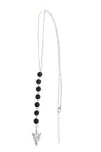 Lava Bead and Arrow Head Diffuser Necklace - Oily BlendsLava Bead and Arrow Head Diffuser Necklace