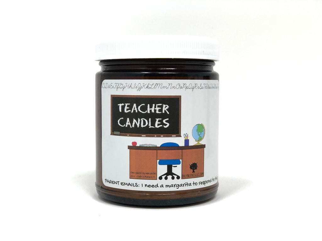 Mini Teacher Candles - 25 Hour Burn Time Soy Wax Candles - Oily BlendsMini Teacher Candles - 25 Hour Burn Time Soy Wax Candles