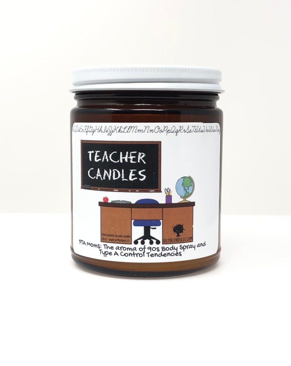Mini Teacher Candles - 25 Hour Burn Time Soy Wax Candles - Oily BlendsMini Teacher Candles - 25 Hour Burn Time Soy Wax Candles