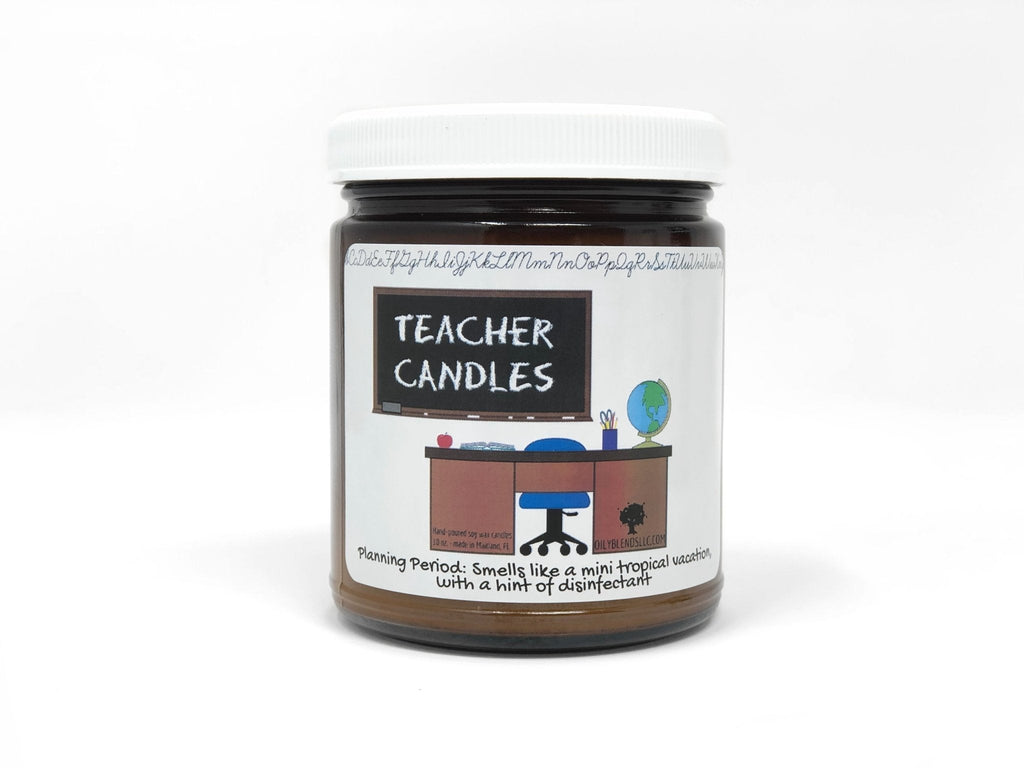 Mini Teacher Candles - 25 Hour Burn Time Soy Wax Candles - Oily BlendsMini Teacher Candles - 25 Hour Burn Time Soy Wax Candles