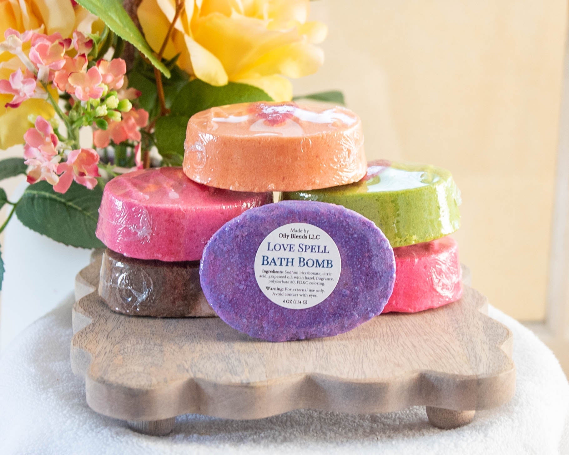 Mother’s Day Bath Bombs - Oily BlendsMother’s Day Bath Bombs