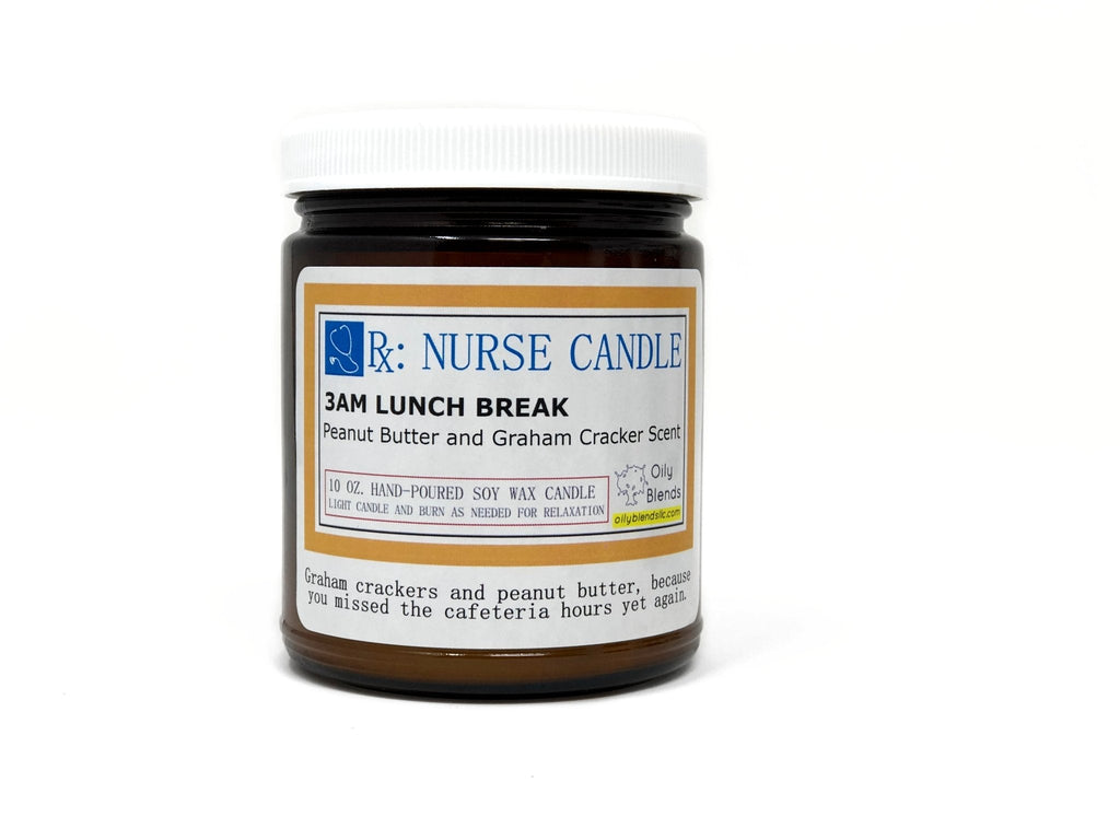Nurse Candles - 25 Hour Burn Time Soy Wax Candles - Oily BlendsNurse Candles - 25 Hour Burn Time Soy Wax Candles