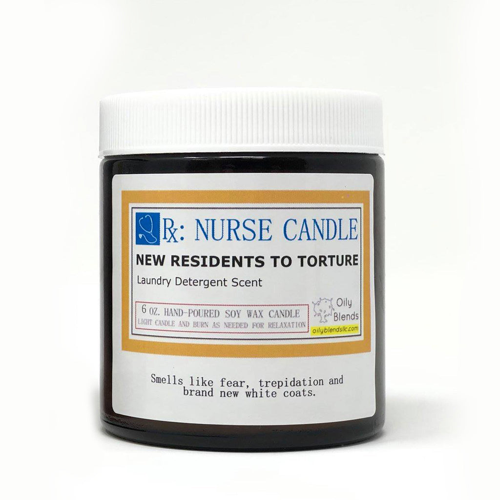 Nurse Candles - 25 Hour Burn Time Soy Wax Candles - Oily BlendsNurse Candles - 25 Hour Burn Time Soy Wax Candles