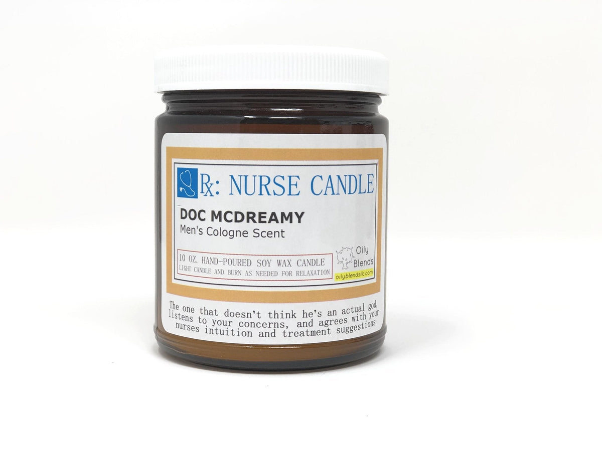 Nurse Candles - 25 Hour Burn Time Soy Wax Candles - Oily BlendsNurse Candles - 25 Hour Burn Time Soy Wax Candles