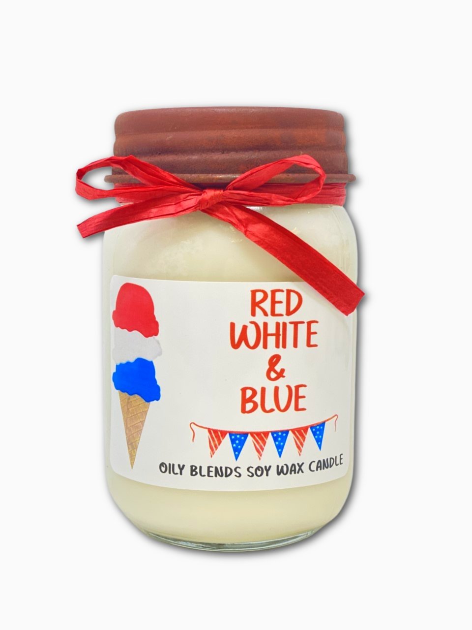 Patriotic Jumbo Candles - Oily BlendsPatriotic Jumbo Candles