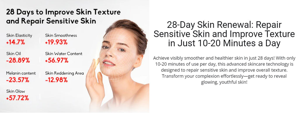 Luxe Professional Skin Care Rejuvenating LED Face Mask