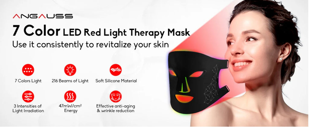 Luxe Professional Skin Care Rejuvenating LED Face Mask