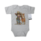 Pony Pals Cowboy - Infant One Piece Western Romper