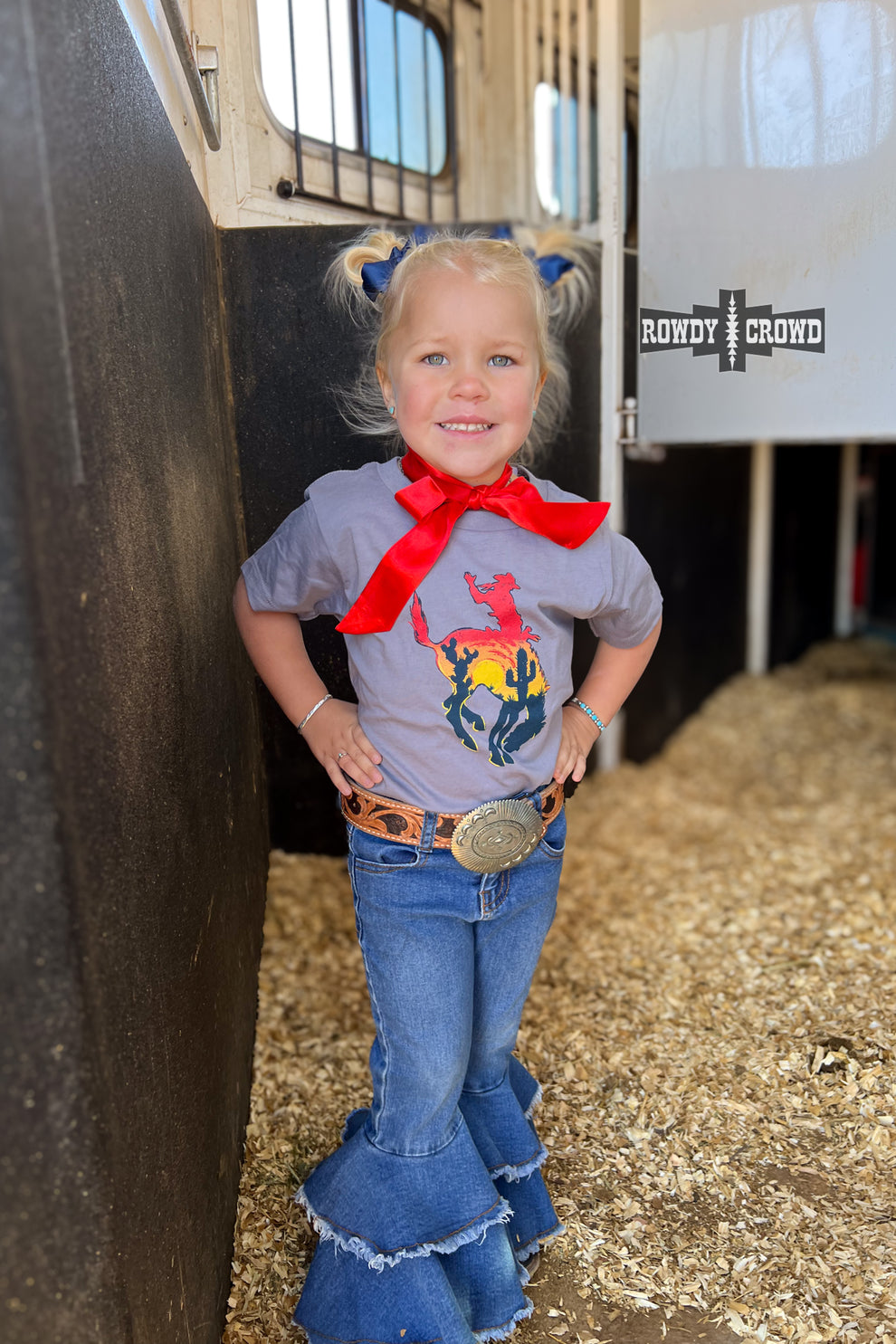 KIDS Bowie Bronc Tee