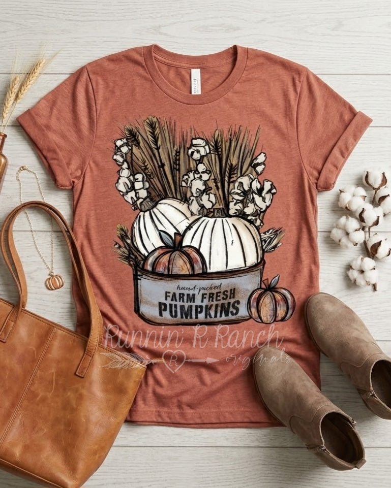 Farm Fresh Pumpkins Tee