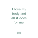 Shower Affirmation Waterproof Cards