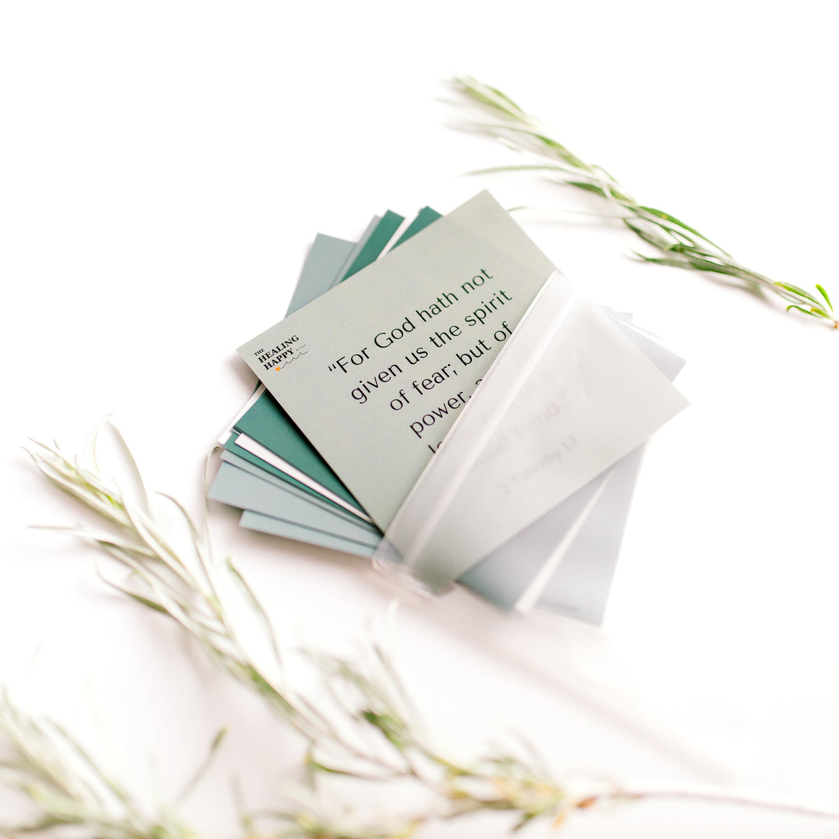 Shower Affirmation Waterproof Cards