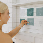 Shower Affirmation Waterproof Cards