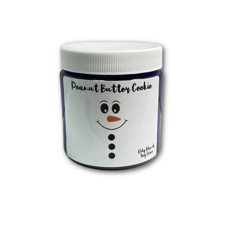 Snowman Christmas Candles Soy Wax 25 Hour Burn Time - Oily BlendsSnowman Christmas Candles Soy Wax 25 Hour Burn Time