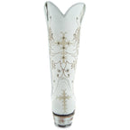 White Rhinestone Cowgirl Boots (Wedding Cowgirl Boots)