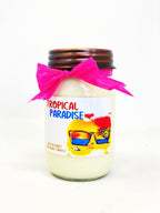 Summer Jumbo Candles - 100 Hour Burn Time Soy Wax Candles - Oily BlendsSummer Jumbo Candles - 100 Hour Burn Time Soy Wax Candles
