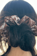 Up In Texas Western Scrunchie — Sterling Kreek Texas-Themed Hair Statement