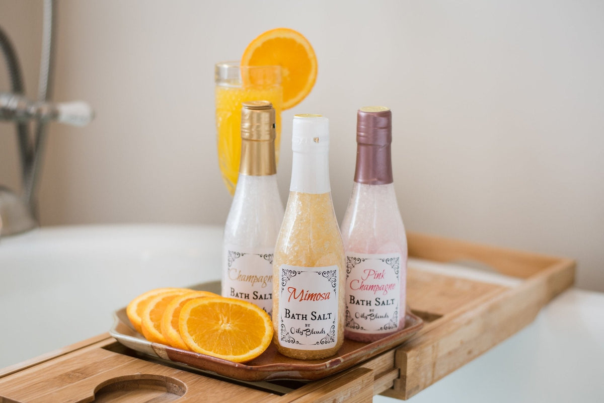 Wine Scented Bath Salts - Oily BlendsWine Scented Bath Salts