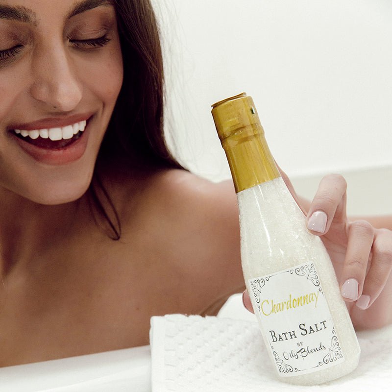 Wine Scented Bath Salts - Oily BlendsWine Scented Bath Salts
